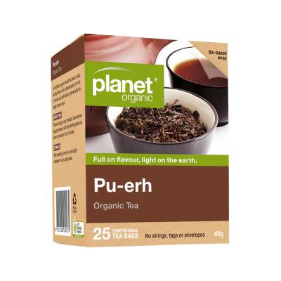 Planet Organic Organic Tea Pu-erh x 25 Tea Bags